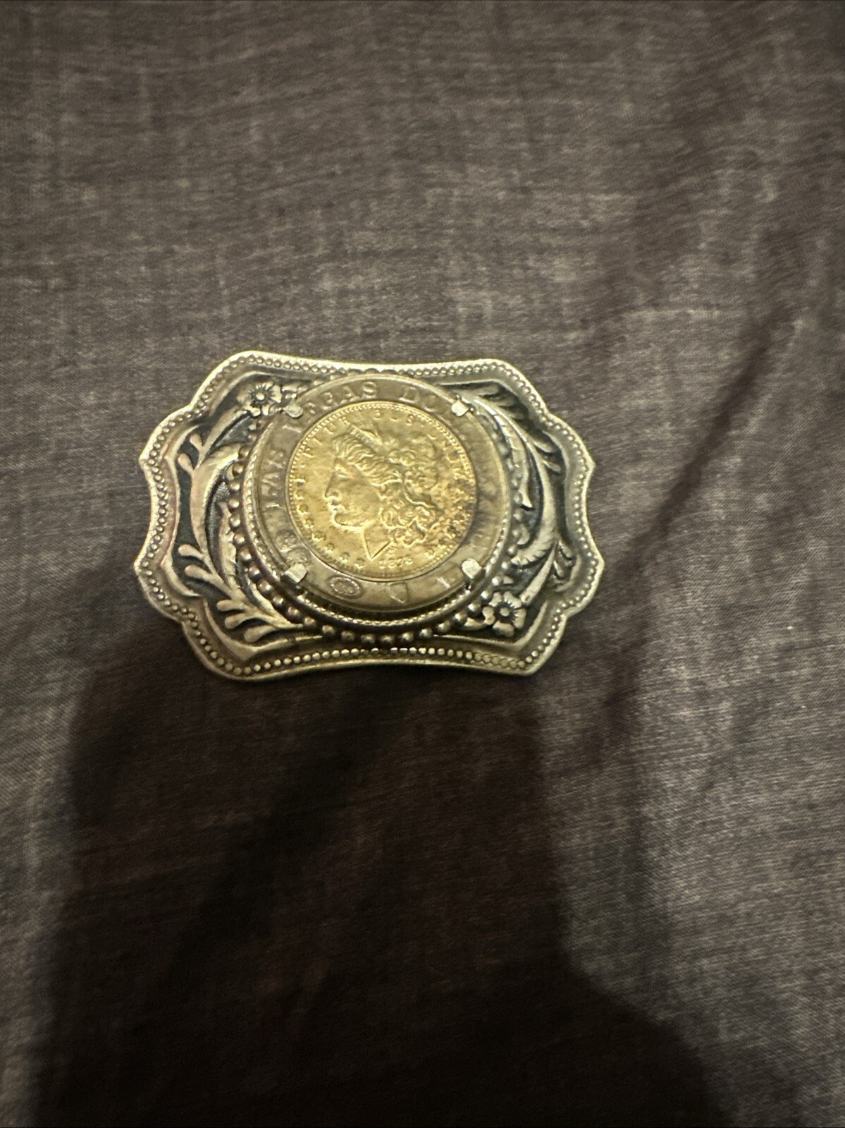Las Vegas Dollar (1878) Belt Buckle