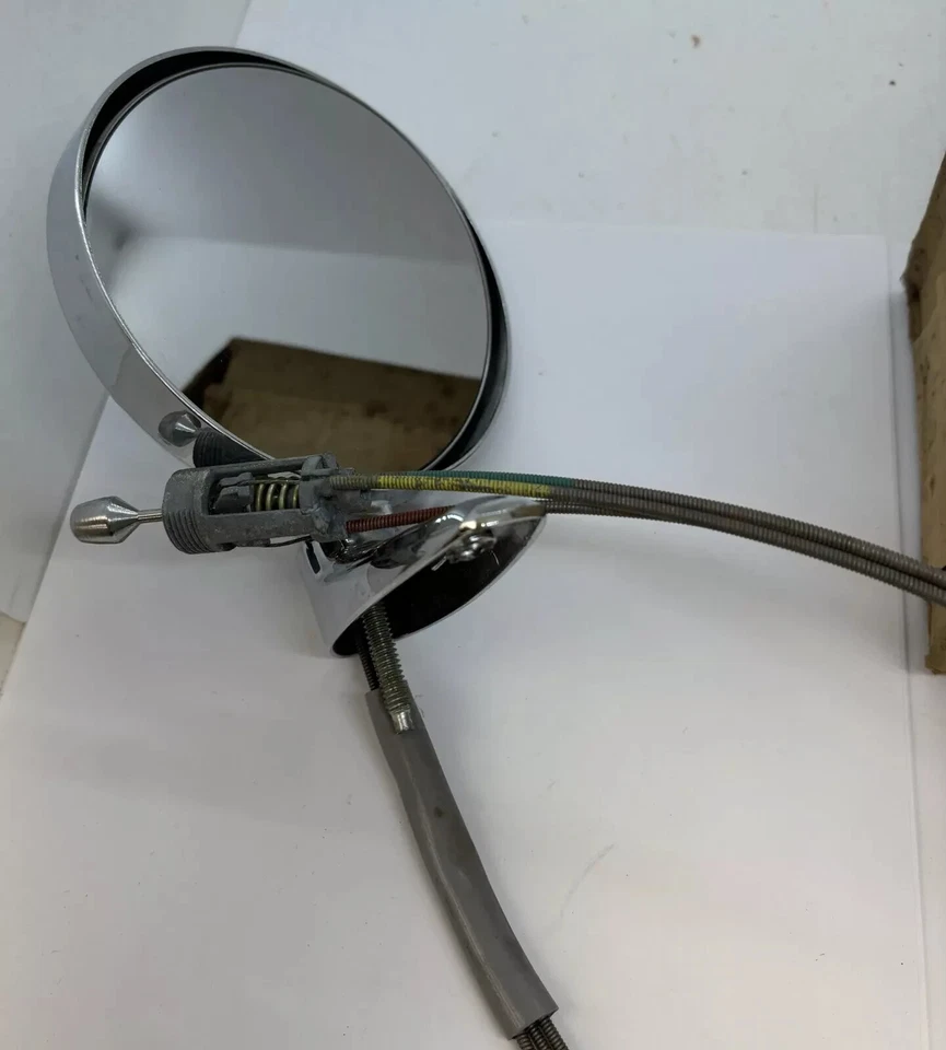 Espejo retrovisor de control remoto Plymouth Duster 1970 lado izquierdo del conductor 2999875 nuevo de stock Foto 3 de 4