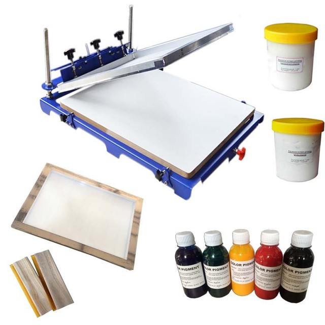 1 Color Start Hobby Screen Printing Kit 
