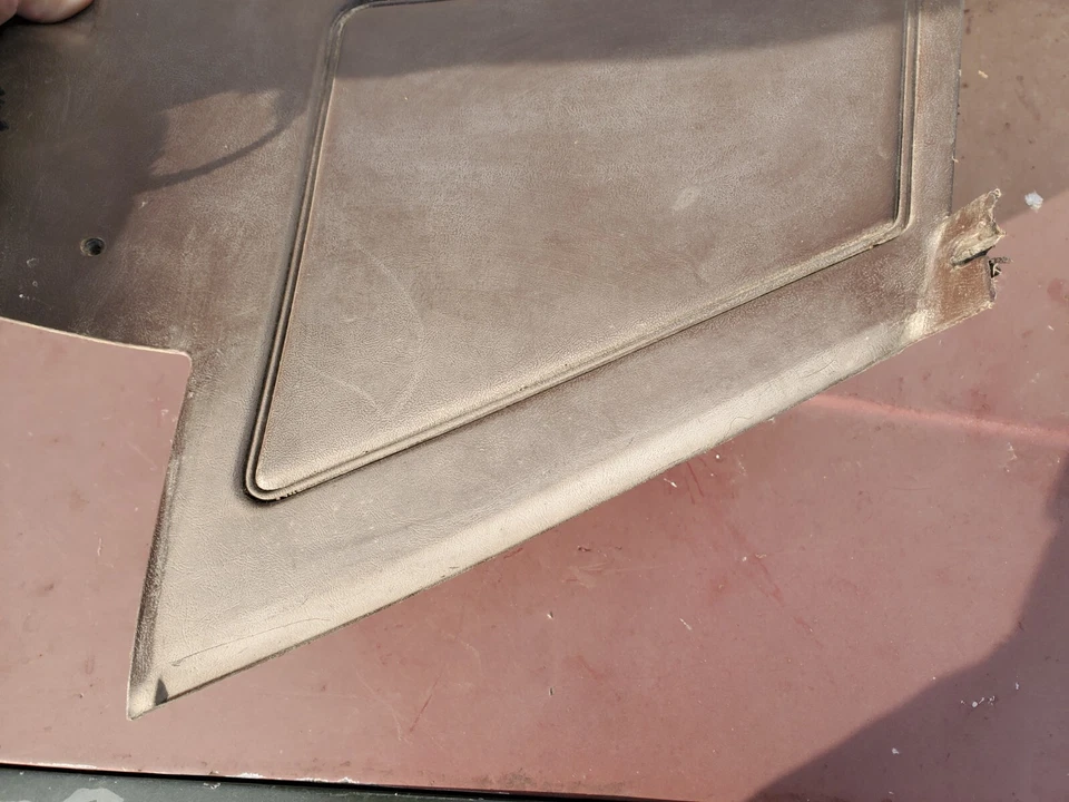 1981 1983 1985 1987 Chevrolet Monte Carlo CL LS SS RH Rear Sail Panel Dk Maroon - Image 2 of 4