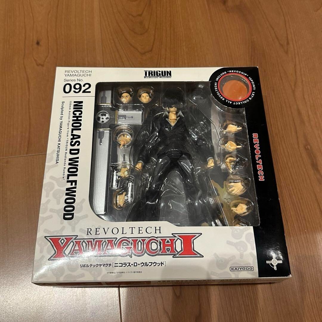 Trigun Nicholas D Wolfwood PVC Action Figure Revoltech Yamaguchi