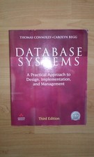 Database Systems: A Practical Approach to Design 3rd ed Connolly Begg Sehr Gut!!