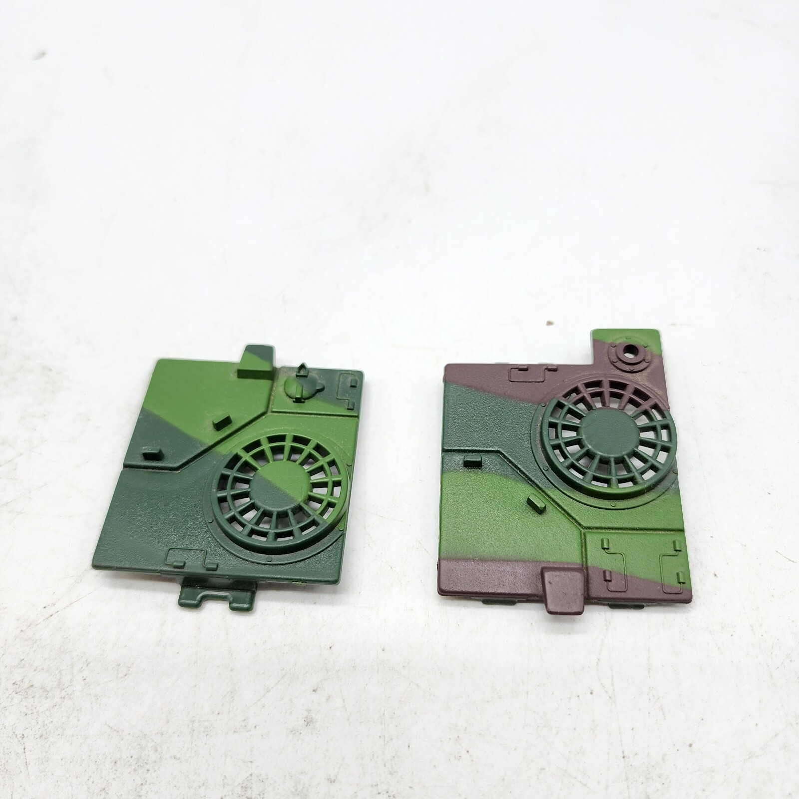 1989 GI Joe Slaughter's Marauders Equalizer Left & Right Rear Engine Cover