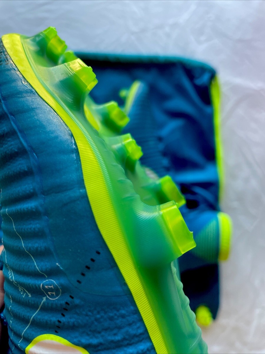 Nike Mercurial Superfly V NJR FG Neymar Blue/Volt/Green Speed Boot