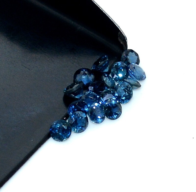 Pietre Preziose Taglio Marquise Zaffiro Blu 5x2,50 Mm: 3,89 Ct, Lotto Da 20 Pezzi - Italia - Foto 10