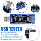 LCD USB Detector Tester Voltmeter Current Meter Ammeter Power Capacity Voltage