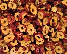 Jujube Slices - Ziziphus jujuba Dried Chinese Date Fruit Slices Organic Tea Herb