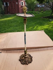 Vintage Antique Smoking Cigar Stand Figural Very Unique 