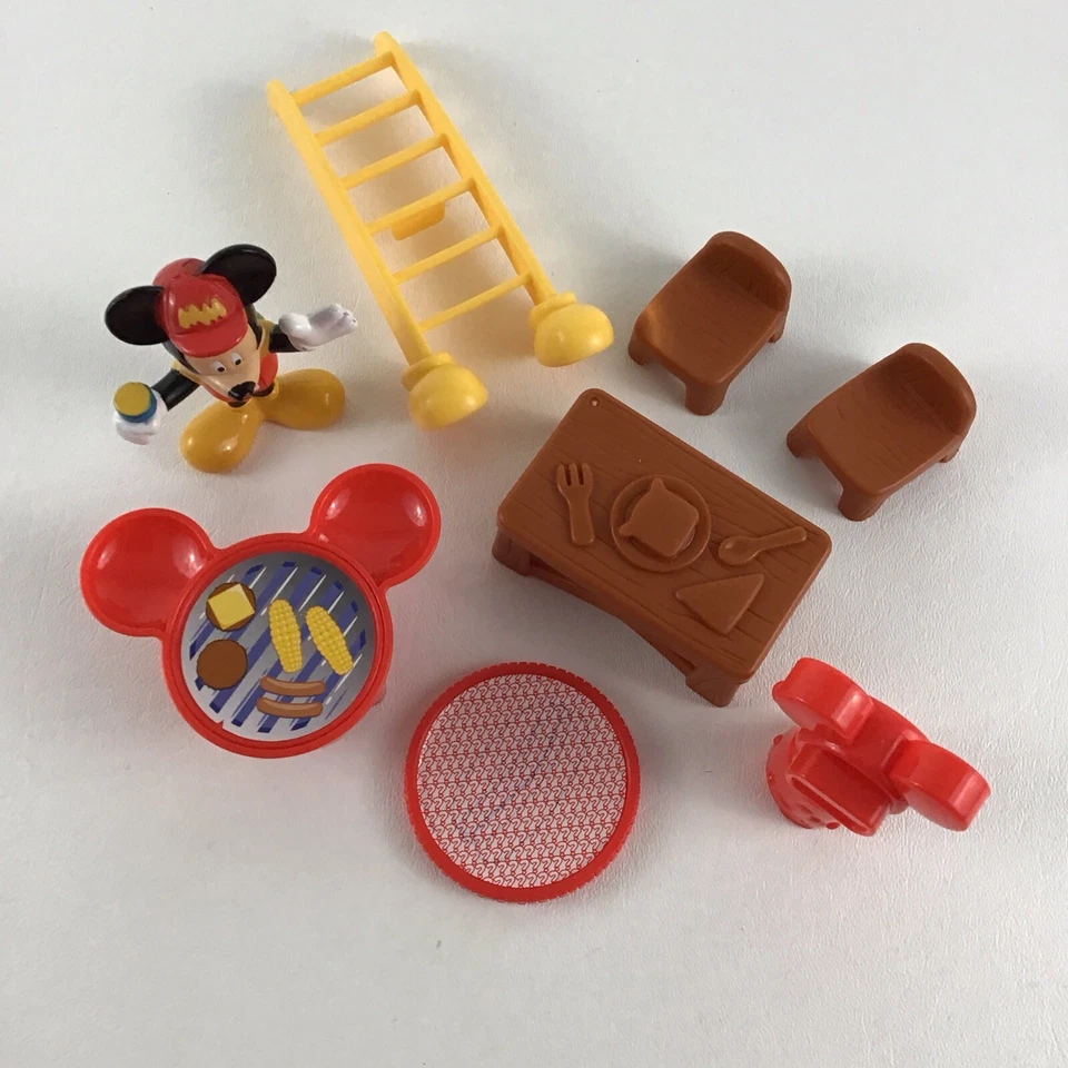 Disney Mickey Mouse Clubhouse Campout Playset Accessories Lot Figure Parts Piece - Image 2 of 4