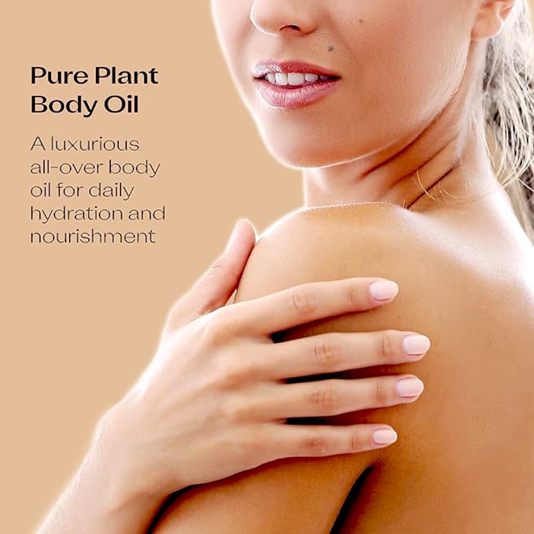 TRILOGY Pure Plant Body Oil, Nourishing Blend for Smooth Skin, 3.38 fl oz NWT