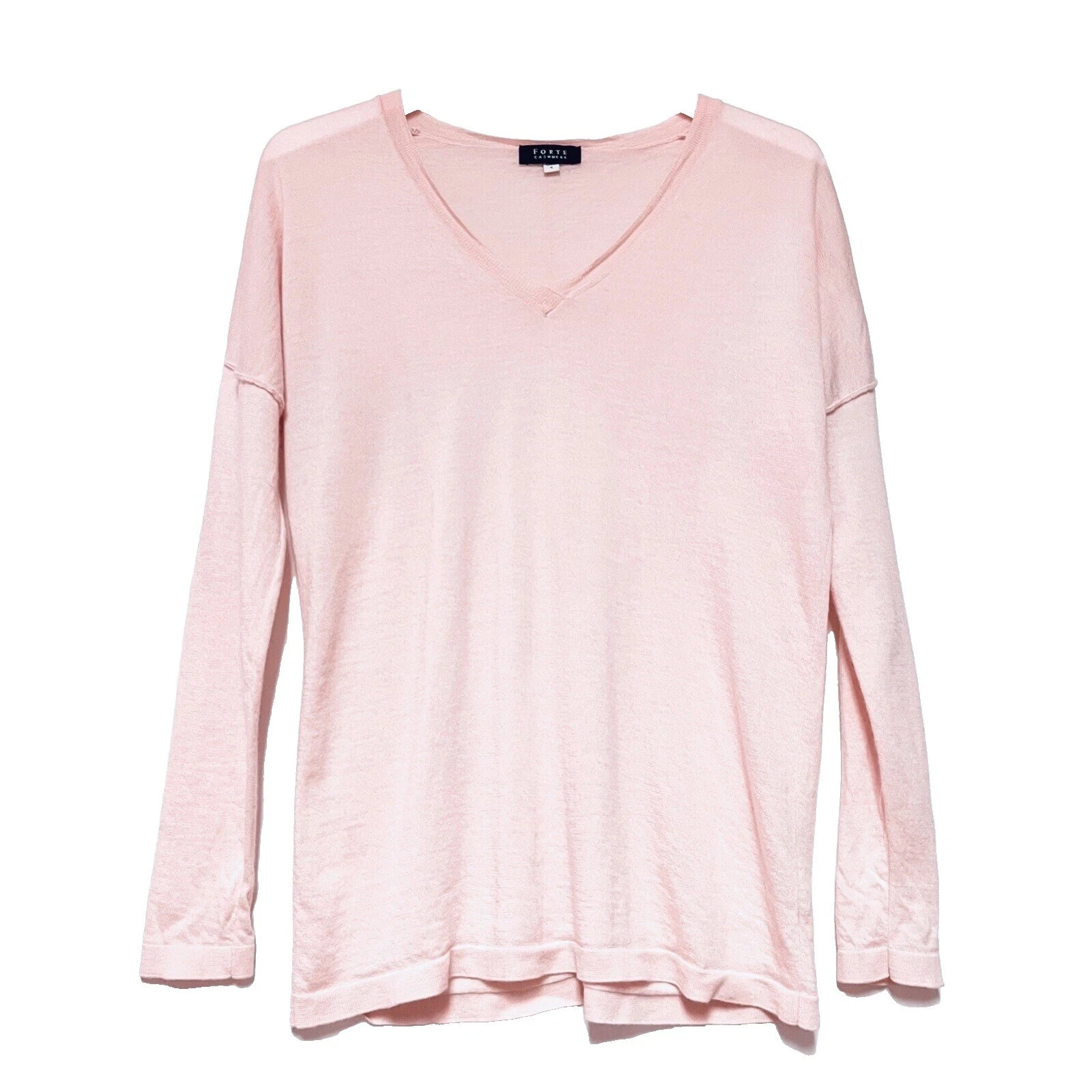 Suéteres Forte Cachemira con cuello en V para Mujer