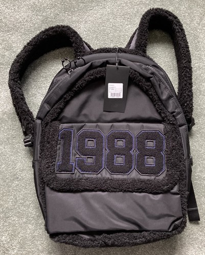Sac à dos Puma X Fenty X Rihanna noir Sherpa grande taille édition limitée avec sac neuf avec étiquette - Photo 4/17