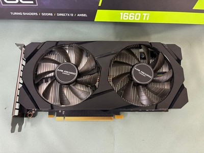 GALAKURO GAMING GeForce GTX 1660 Ti 6GB GDDR6 Dual Fan Graphics Card