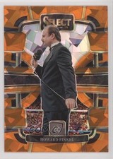 2024 Panini Select WWE Concourse Orange Ice Prizm Howard Finkel #71 9e1
