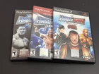WWE SmackDown vs. Raw 2006, 2007, & 2008 (Sony PlayStation 2, NTSC-U/C) CIB