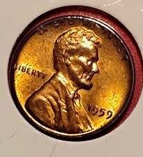 1959 P Lincoln Memorial Penny