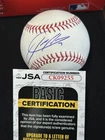 JACKSON HOLLIDAY signed OML Snow White Baseball JSA COA CK09255 ORIOLES
