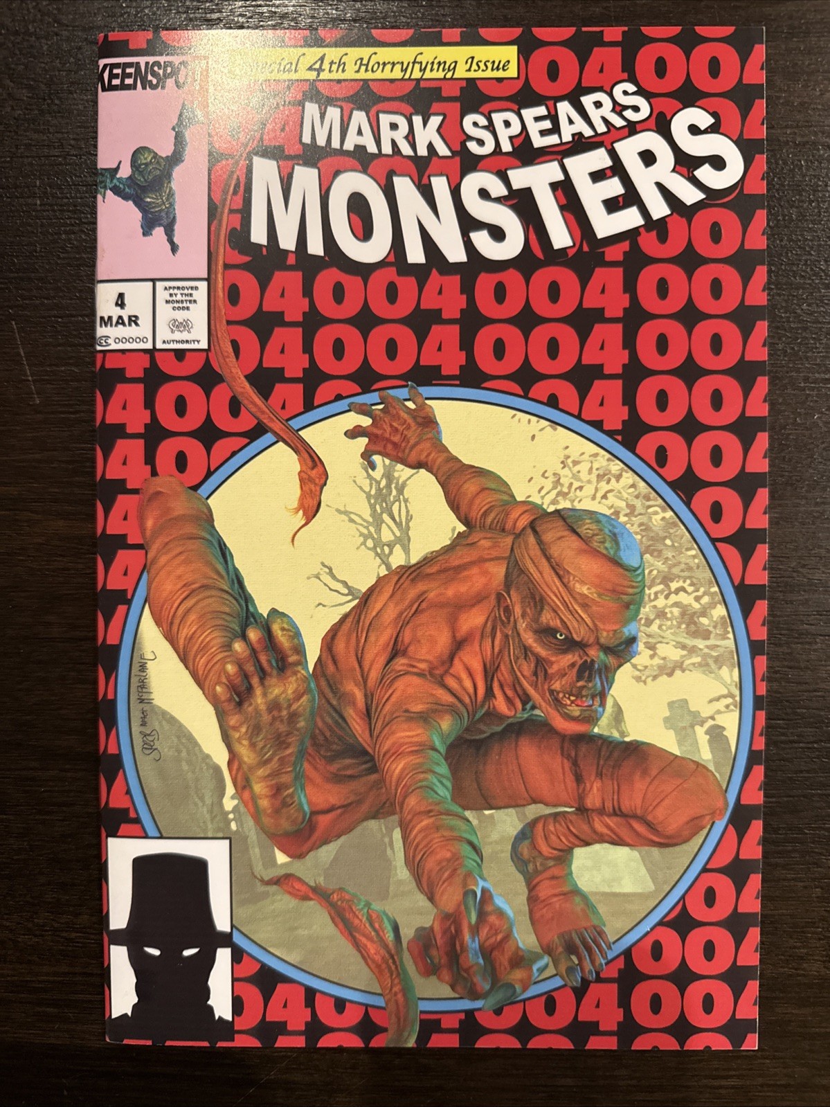 Mark Spears Monsters #4 – Cover D – ASM #300 Homage – Keenspot Comics – NM/M 🧟