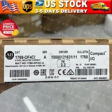 Allen-Bradley 1769-OF4CI CompactLogix 4 Pt A/O Current Module US Free Tax