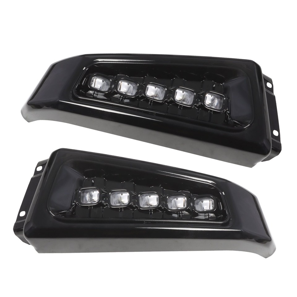 For 2015-2017 Ford F150 Raptor Style Black Steel Front Bumper Assembly ...
