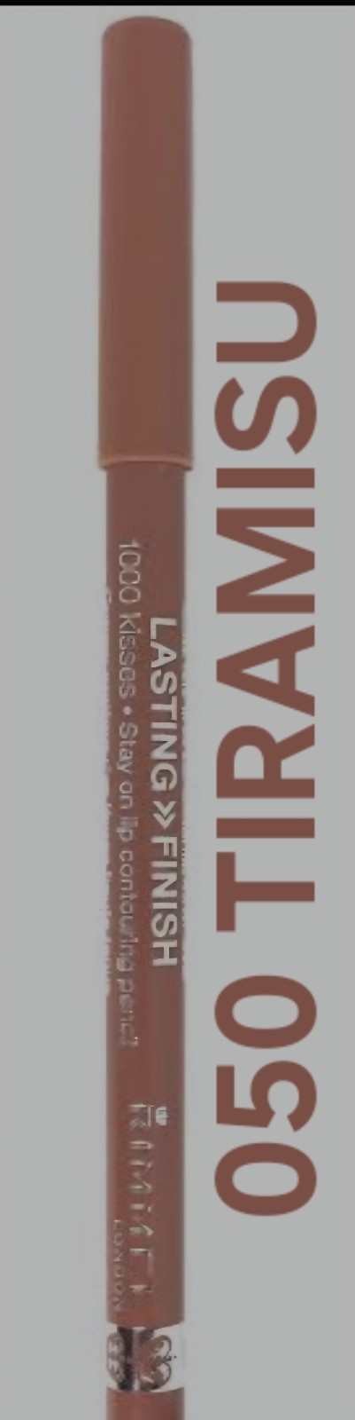 Rimmel Lasting Finish 1000 Kisses stay on lip liner pencil 050 Tiramisu