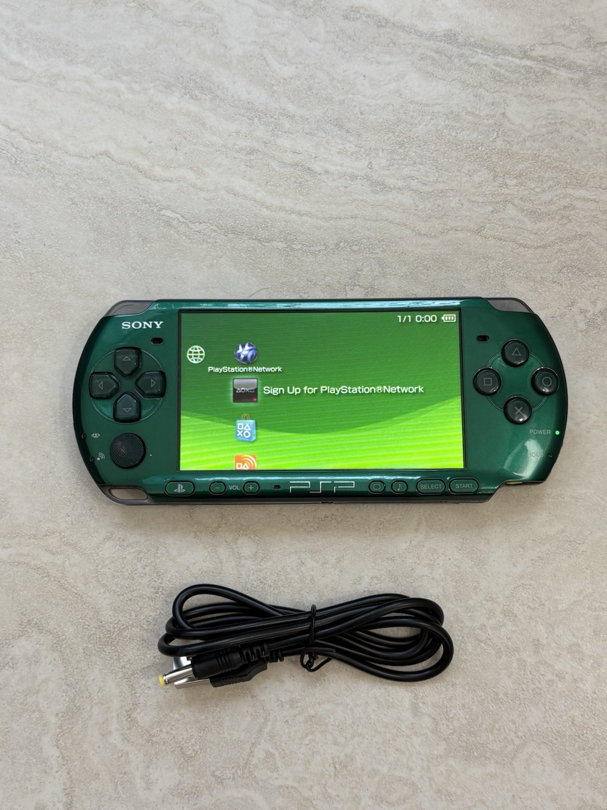 Sony PSP-3000 Spirited Green Limited Pack - USA Seller Read Description