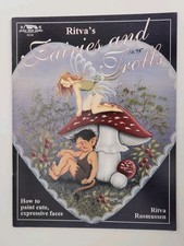 Ritva's Fairies & Trolls Jackie Shaw Studio 116 Tole Painting Vtg Pattern Book