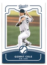Gerrit Cole 2021 Panini Chronicles Baseball #21 New York Yankees Classics