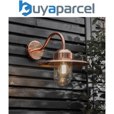 Garden Trading Howick Outdoor Indoor Wall Light Copper Barn Fisherman Lantern