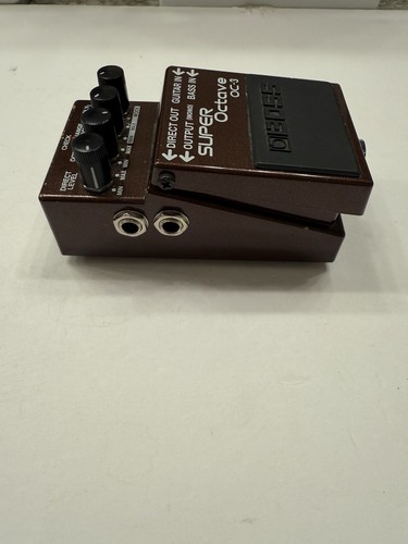 Pedal efecto bajo para guitarra Boss Roland OC-3 Super Octave Octaver - Imagen 3 de 6