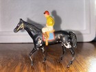 ⬇️Pre-War Horse and Jockey Derby Racing Color Series Horses (see condition)  — photo 7