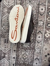 Men’s Santoni Tennis Shoes Brown -brand New (never Worn) Size US 11.5