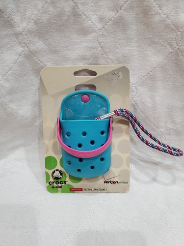 NOS Crocs O-Dial Croc Cell Phone Case Holder With Strap - Verizon Wireless - 第 1/7 張圖片