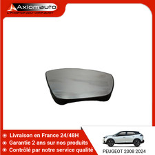 Glace de rétroviseur Peugeot 2008