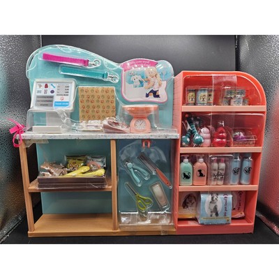 Our Generation 18 Inch Happy Tails Care Center Water Sound Playset