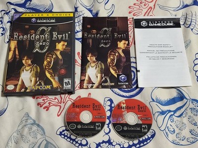 Resident Evil Zero GameCube Player's Choice CIB Complete w/ Manual MINT Discs