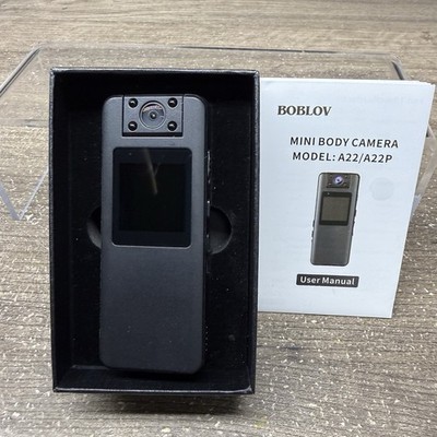 BOBLOV A22 64GB Portable 1080PHD Mini Body Worn Camera Small Body Worn (new)