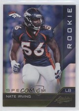 2011 Panini Absolute Memorabilia Rookie Spectrum Gold 25/25 Nate Irving #198 7l6