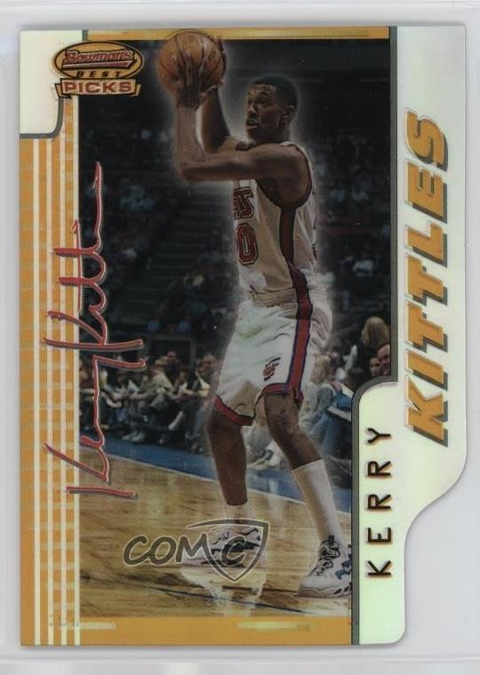 1996-97 Bowman's Best Picks Refractor Kerry Kittles #BP6 Rookie RC gb9