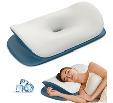 Cervical Neck Pillow for Pain Relief - Ergonomic Memory Foam Contour Pillows for