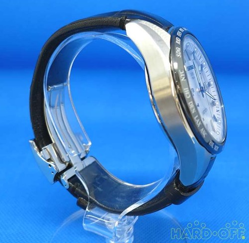 Seiko Astron 8X22-0AG0-2 GPS Date Titane Céramique Blanc SLV Solar Montre Hommes - Photo 4 sur 10