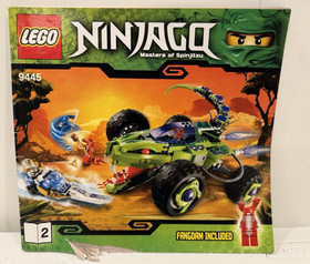 Lego Ninjago 9445 Fangpyre Truck Ambush - complete with manuals