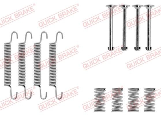 ZubehÖRsatz Feststellbremsbacken Hinten Quick Brake 105 0667 FÜR Opel-image