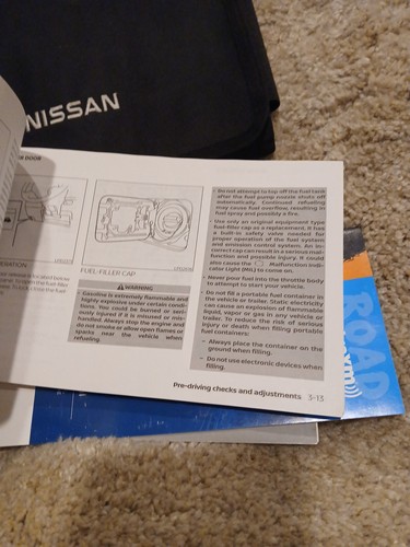 2018 Nissan Versa Sedan Owners Manual - Picture 11 of 19