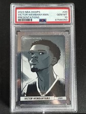 2023-24 Panini NBA Hoops - Presentations Victor Wembanyama #20 PSA 10