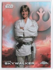 2025 Luke Skywalker Topps Chrome Star Wars Refractor 83