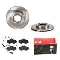 Brembo Bremsscheiben Ø256MM + BremsbelÄGe Vorne FÜR Audi 100 C3 90 B3 Skoda VW