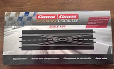 Carrera 30347 Double Lane Change Track Section, Add-On for Digital 132/124 Slot