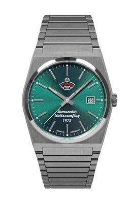 Ruhla Space Control Green | Green Dial 40mm Wristwatch 4660M4