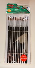  6 Watercolor Brushes - 12 count